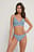 Culotte de bikini taille échancrée