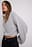High Neck Short Knitted Sweater