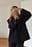 Oversized randig blazer