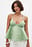 Jacquard-Peplum-Top
