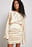 Jacquard-Satin-Kleid