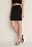 Bodycon minikjol med rysch