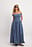 Jersey Poplin Off Shoulder Balloon Dress