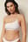Recycled bikinitopp med en axel