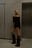 Folded Knit Mini Dress