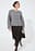 Bouclé-Strickjacke