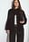 Strikket cape-cardigan
