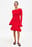 Knitted Frill Detail Mini Dress