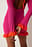Knitted Frill Mini Dress