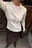 Knitted Fringe Detail Top