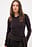 Knitted Long Sleeve V-Neck Top