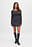 Strickminirock mit niedriger Taille