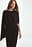Knitted Poncho Midi Dress