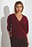 Strick-Cardigan aus Wollmischung mit Puffärmeln