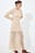 geripptes Maxikleid aus Strickstoff