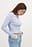 Knitted Round Neck Frill Top