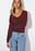Strick-Cardigan mit Rundhalsausschnitt