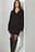skulpturales Minikleid aus Strickstoff
