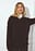 Strickpullover aus Wollmischung mit Nahtdetail