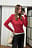 Strikket transparent cardigan