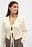 Strikket cardigan med binding