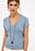 Kurzärmeliges Stricktop mit V-Ausschnitt