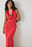 Knitted Waterfall Maxi Dress