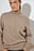 Pullover aus Strick aus Wollmischung mit Nahtdetail