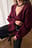 Cardigan aus Wollmischung mit Wickeloptik