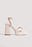 Knotted Plateau High Heels