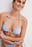 Triangel bikinitop met kanten rand