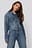 Crop Dad Trucker Jacket