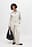Lockere Hose mit hoher Taille aus Leinen-Mix
