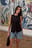 Linen Blend Button Front Vest