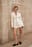 Figursydd blazer i linblanding