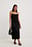 Linen Blend Spaghetti Strap Dress