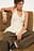 Linen Lyocell Blend Halterneck Vest Top