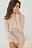 Strick-Minikleid mit Detail