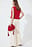 weite Hose mit hoher Taille