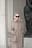 Trenchcoat mit hohem Kragen und Gürtel
