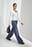 Weite Jeans mit tiefer Taille