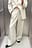 Elastic Waist Linen Trousers