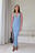 Ribbed Knitted Deep Back Dress