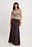Mermaid Shaped Maxi Chiffon Skirt