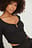 Metal Detail Rib Top