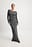 Metallic Knitted Maxi Skirt