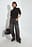 Baggy-Jeans mit mittlerer Taille und Detail am Rücken
