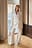 Schlaghose aus Twill mit mittlerer Taille
