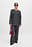 Hose mit Hahnentrittmuster und mittlerer Taille