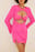 Cups Front Structured Mini Dress